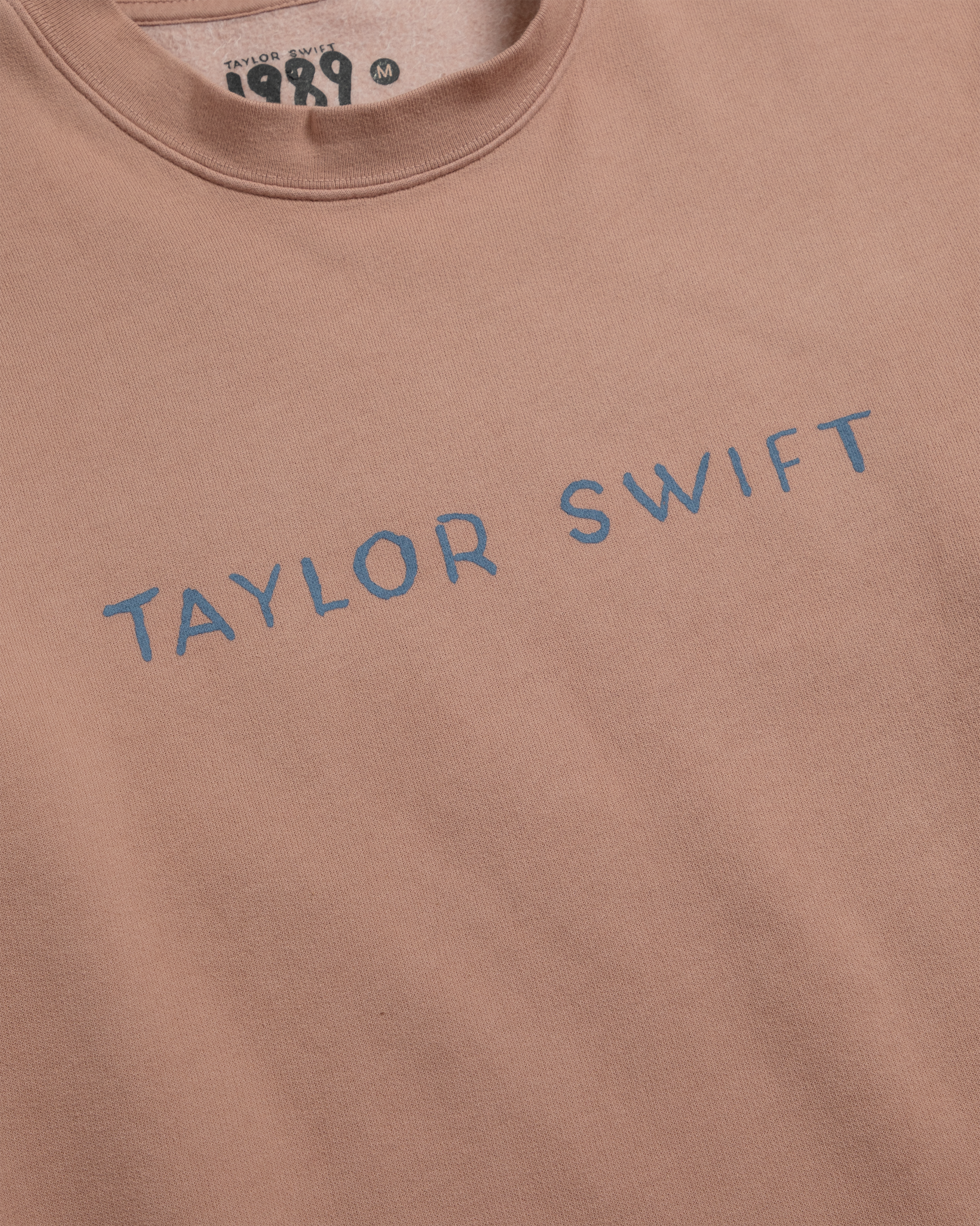 1989 (Taylor's Version) Pink Crewneck detail