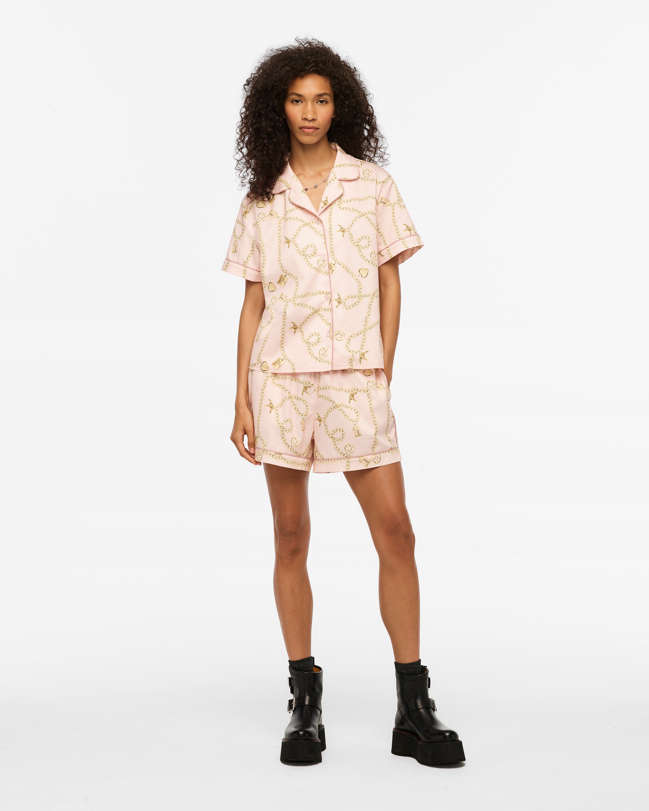 Speak Now (Taylor's Version) Charm Pajama Set S model full length