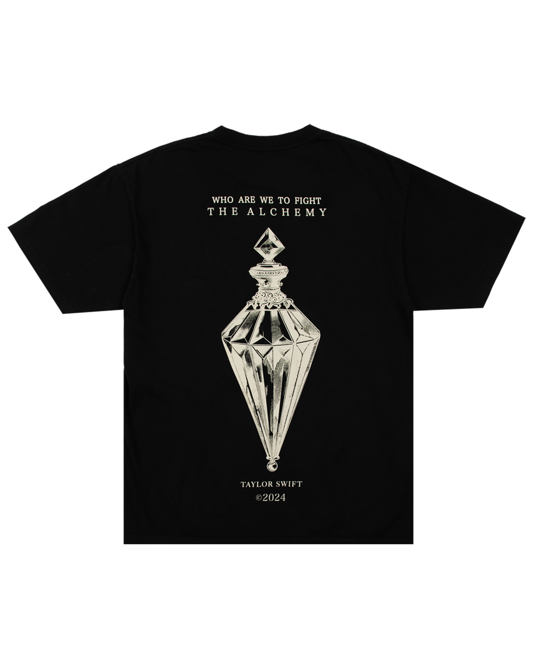 Who Are We To Fight The Alchemy T-Shirt back