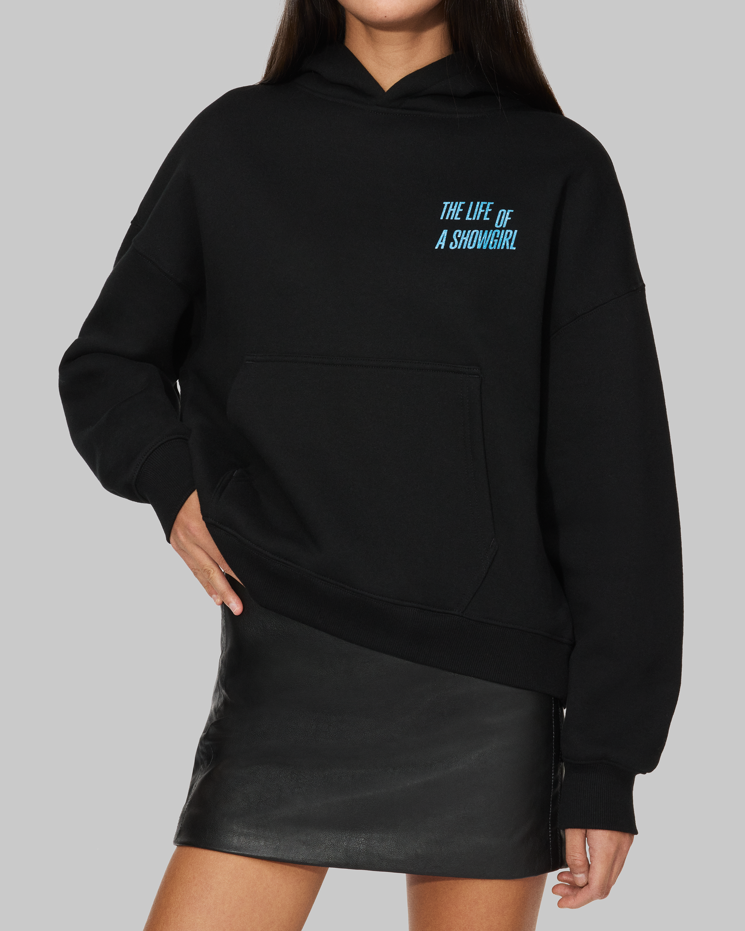The Life of a Showgirl Hoodie Model 